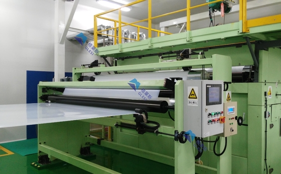 Jalur perakitan otomatis canggih untuk produksi film baterai BSF 3000mm Lebar 100m/menit Kecepatan 1000T/Y Kapasitas produksi tahunan