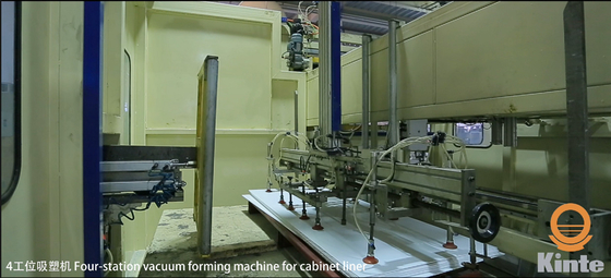 Mesin Thermoforming 4 Stasiun yang serbaguna