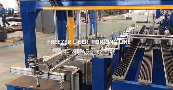 Garis pembentukan liner freezer