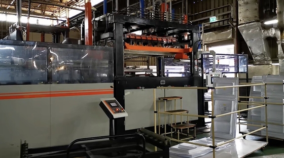 Kinte Refrigerator Manufacturing Assembly Line Single Station Thermo Membentuk Mesin
